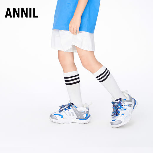 【实体店同款】女童全腰梭织短裤2023年夏季新款安奈儿童装AG326771 商品图1