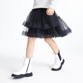 女童全腰半裙2023年春季新款安奈儿童装EG313004