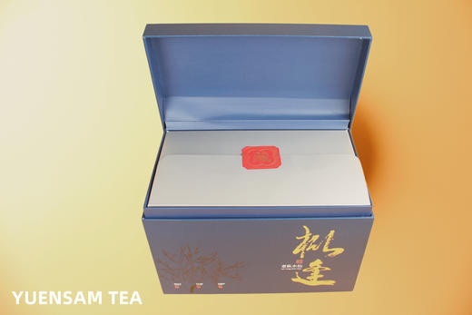 武夷岩茶老枞水仙茶叶礼盒装高档包装送礼长辈乌龙茶中秋礼品500克 商品图2