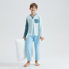 【专属】moodytiger儿童睡衣男女童23年秋季新款上衣长袖长睡裤家居服套装 M33120102 商品缩略图3