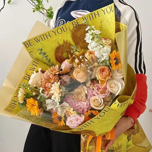 油画氛围系列星空/向日葵-10张 53*37cm 商品图2