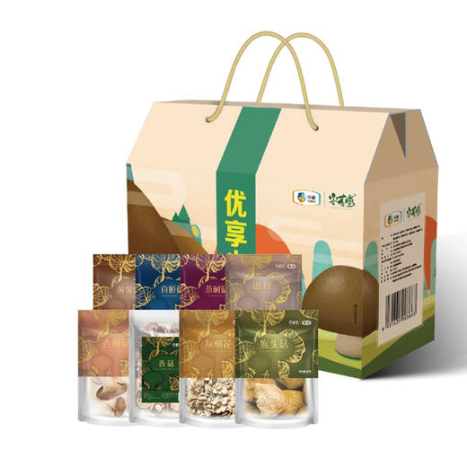 中粮安荟堂优享山珍礼盒610g 商品图0