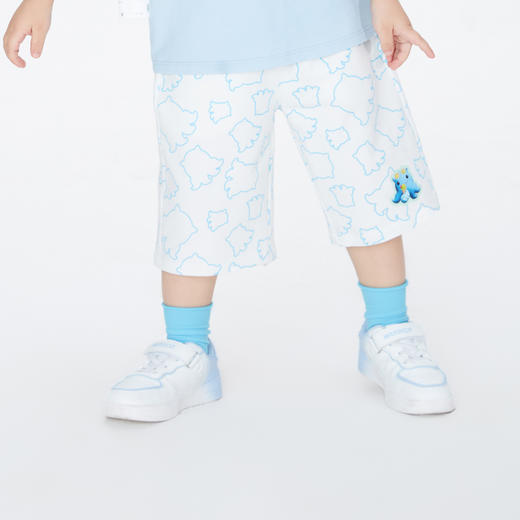 【实体店同款】男童裤子夏季新款时尚宝宝七分休闲裤安奈儿童装XB326684 商品图0