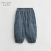 【加绒】马克珍妮男童灯芯绒保暖束脚裤 儿童冬装裤子新款231971 商品缩略图2