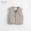 【山系户外】马克珍妮男童拼接摇粒绒马甲秋装背心儿童上衣241156 商品缩略图3