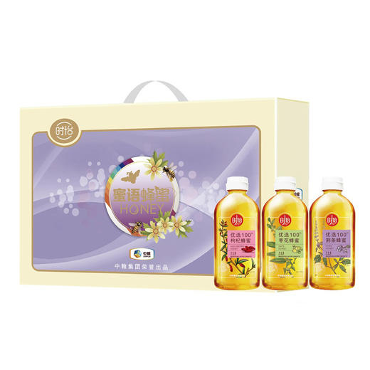 中粮时怡蜜语蜂蜜礼盒900g 商品图0