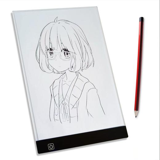 A4A3拷贝台LED拷贝板发光临摹透写台素描绘画板动漫画画复写台 商品图7