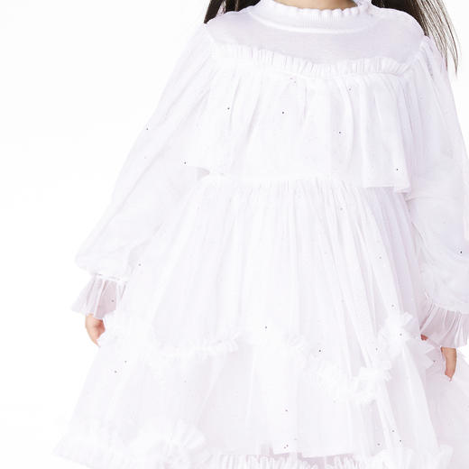 【实体店同款】公主裙女童高端礼服秋季新款裙子安奈儿童装XG313507 商品图4