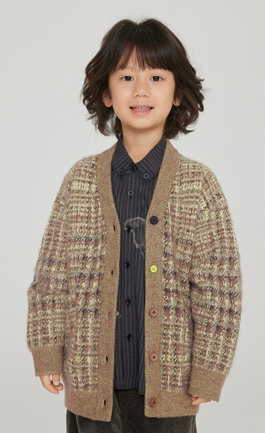 jnby  23年秋款  中长款长袖开襟毛衫  1N9310630 商品图9