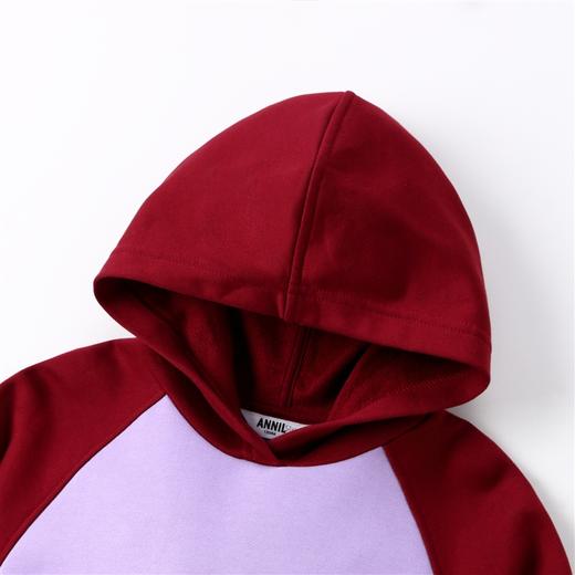 【实体店同款】女童液氨插肩袖带帽卫衣安奈儿童装AG331644 商品图5