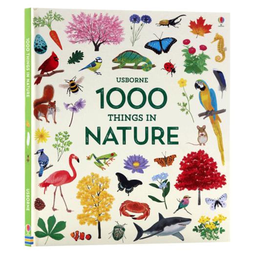 自然界中的1000个动植物 英文原版 1000 Thinges in nature 儿童英国科普书 英语单词汇图画书籍 英文原版 进口英语书籍 商品图1