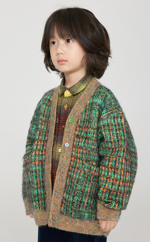 jnby  23年秋款  中长款长袖开襟毛衫  1N9310630 商品图3