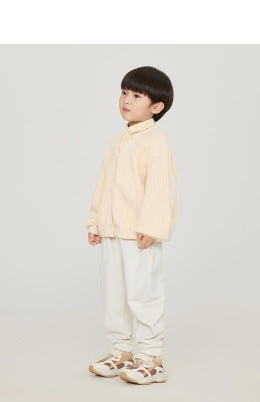 jnby  23年秋款  简约气质开襟毛衫 1N9310730 商品图4