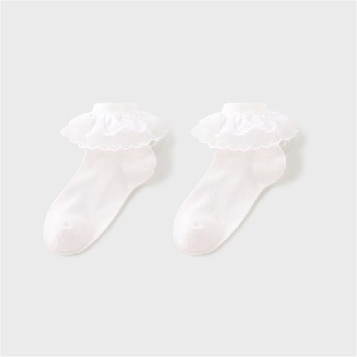 【实体店同款】女童短袜两双装2023夏季新款安奈儿童装JG317593 商品图1