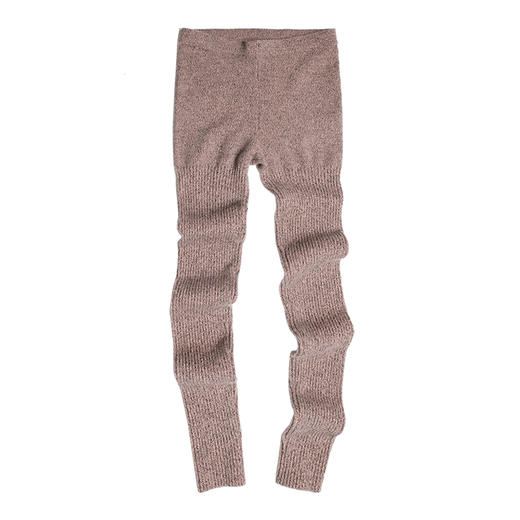 322工房纯羊绒裤女新款冬季休闲内穿打底保暖修身针织长裤子 商品图4