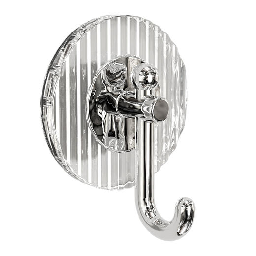 「4个装！不止颜值」塑料单钩挂钩 居家日用收纳整理免打孔贴粘胶卫生间粘钩浴室门后无痕挂衣钩 商品图3