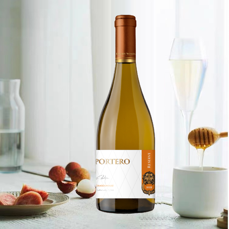 【智利原瓶进口】佰泰瑞珍藏霞多丽 白葡萄酒 产自智利中央山谷 13.5 %vol 750ML