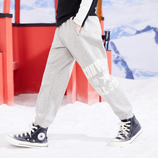 CONVERSE 匡威 冬 大童小童 儿童童装长裤 CNVB-KN-F372 商品图1