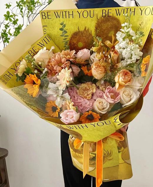 油画氛围系列星空/向日葵-10张 53*37cm 商品图10