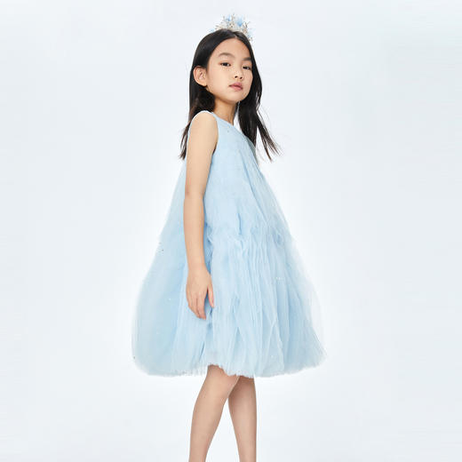 【实体店同款】女童无袖连衣裙BLUE安奈儿童装AG323781 商品图1