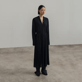 322工房皇家羊驼毛女士针织长开衫2023秋冬款质感百搭长外套B131