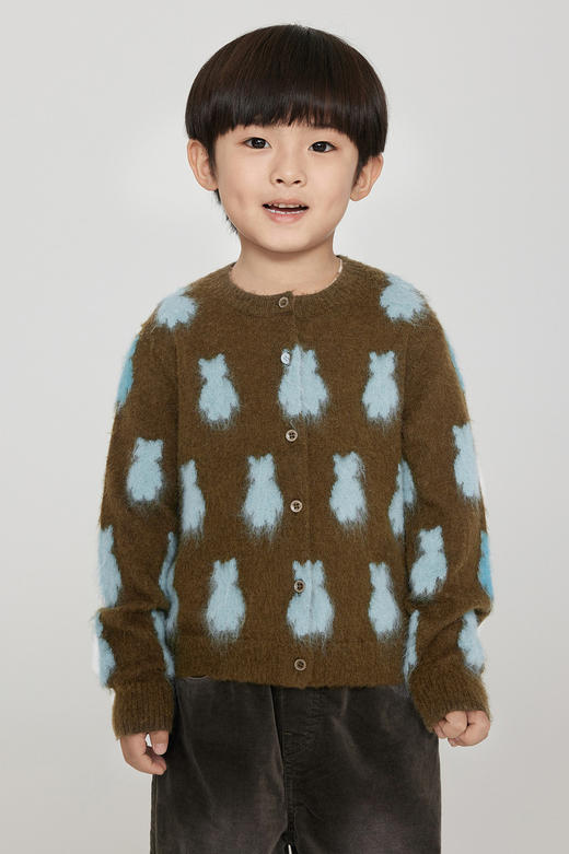 jnby  23年秋款  可爱图案开衫长袖衬衫  1N9310160 商品图0