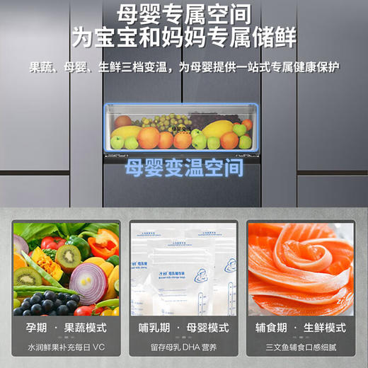 海尔/冰箱/BCD-409WLHFD7DSR 商品图6