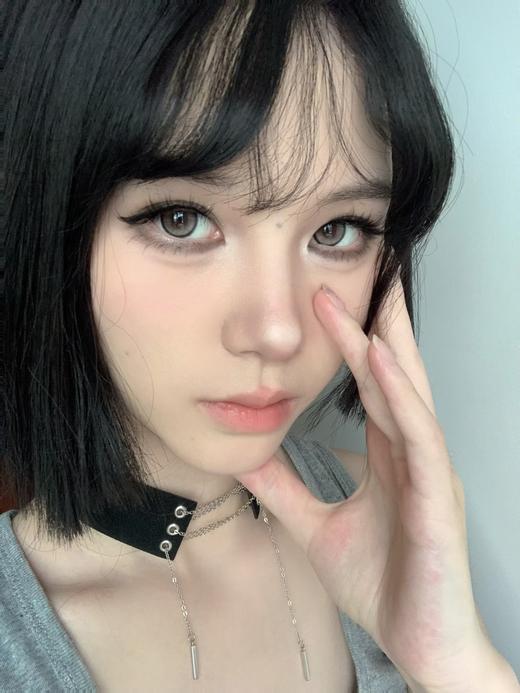 【无售后无赠品】lolilook月抛 零度可乐 蓝/小竹奶茶 棕 14.2mm 非离子 商品图7