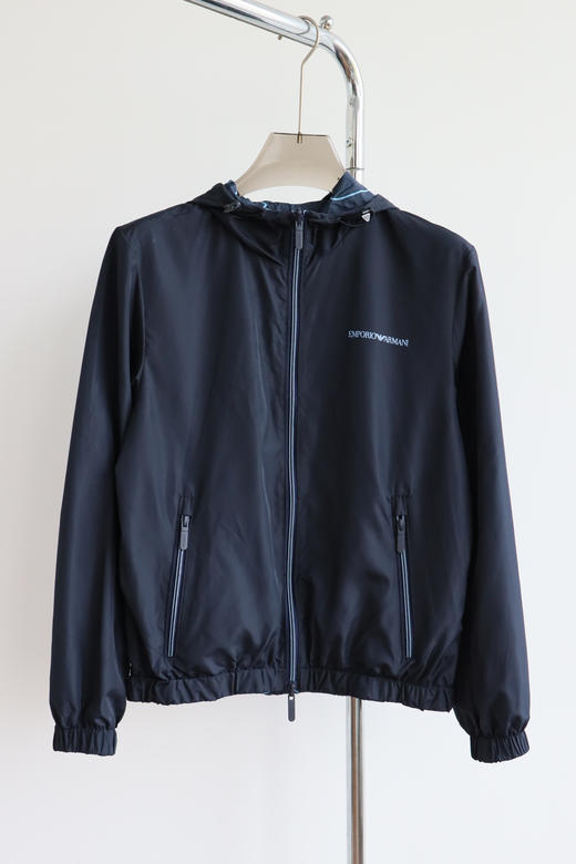 E.7 小熊双面穿连帽 风衣夹克 WT616 商品图5