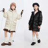 【御寒-5~5℃】女童时尚洋气长款羽绒服外套安奈儿童装EG345168 商品缩略图6