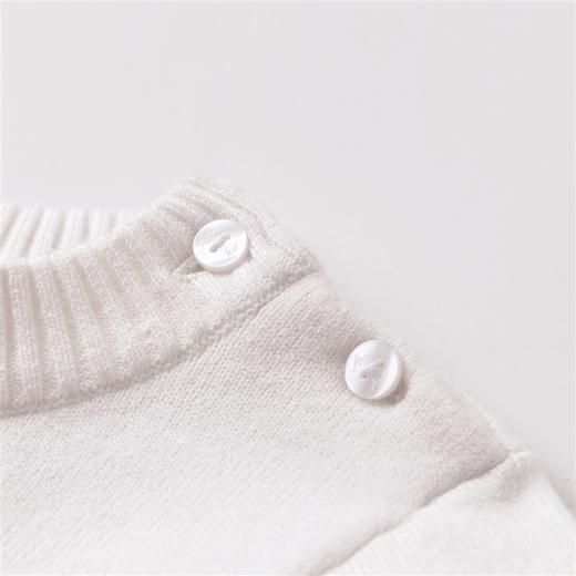 【实体店同款】女童针织连衣裙2023年秋季新款安奈儿童装XG333538 商品图3