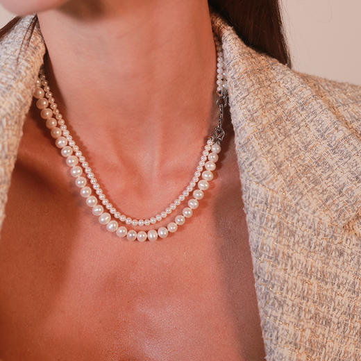 【赵丽颖&金靖&周洁琼同款】RC RETRO CHIC意大利复古简约首饰 苏托儿珍珠六号 商品图3