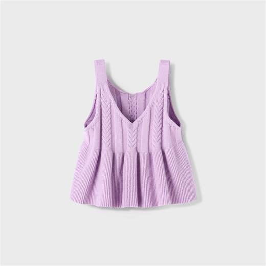 【实体店同款】女童田园风两件式连衣裙套装2023年秋季新款安奈儿童装XG333526 商品图6