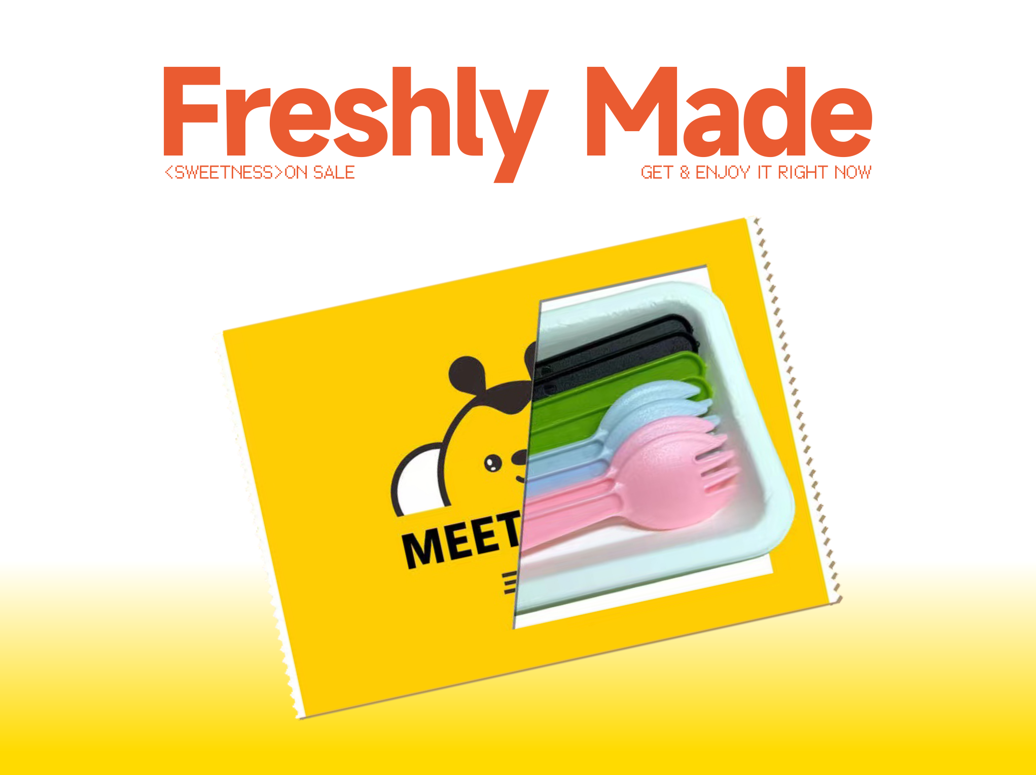 8份二合一餐具（规格：300套/箱、单位：套）