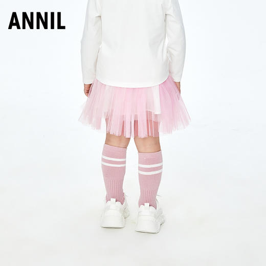 【实体店同款】女童可爱网纱渐变蓬蓬裙半身裙安奈儿童装XG333509 商品图2