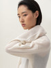 322工房再造经典纯山羊绒一字领套头衫2023秋女士套头打底衫B107 商品缩略图1