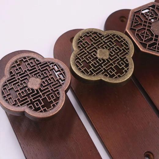 新中式窗帘免打孔挂钩现代实木墙壁钩窗帘固定墙勾收拢钩家居饰品 商品图3