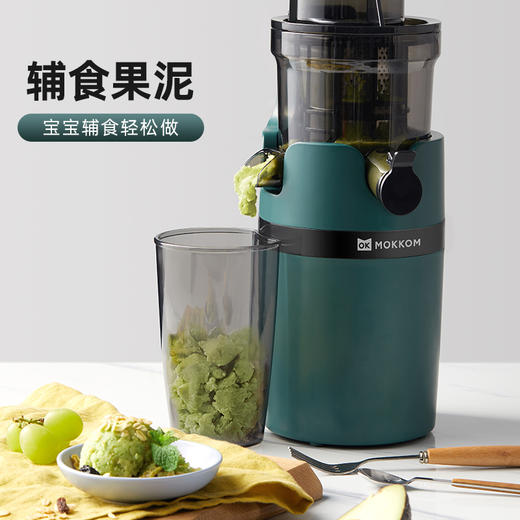 MOKKOM磨客大口径原汁机MK-199   500ml 银灰【LXJY4.8】 商品图0