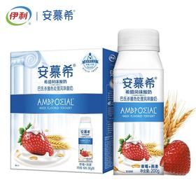 伊利安慕希常温酸奶草莓燕麦味200g*10