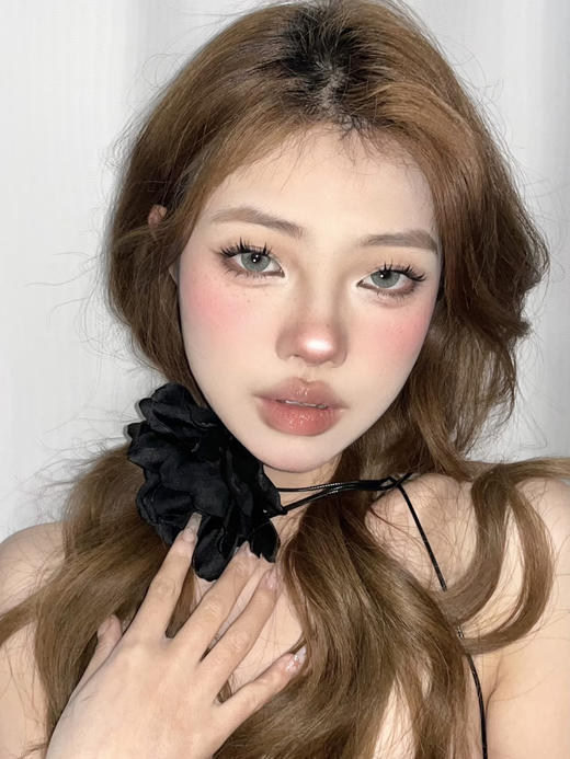 【中直径】Kumicon--AI绿瞳-14.2mm【月抛 0-800度 无525/575】 商品图7