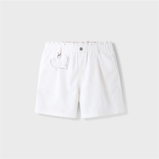 【实体店同款】女童全腰梭织短裤2023年夏季新款安奈儿童装AG326771 商品图2