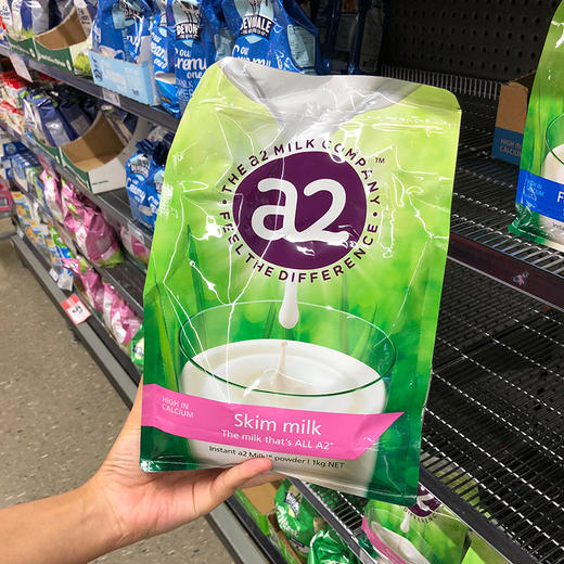 【中欧班列精选】HNMG 澳洲 a2成人脱脂速溶奶粉1KG 商品图7