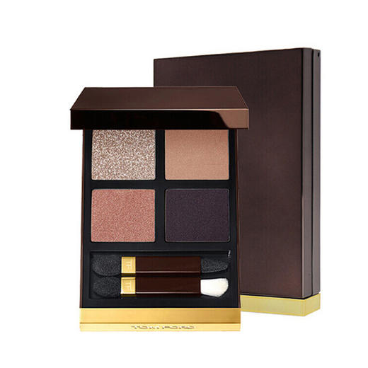 Tom Ford/tom ford汤姆福特  TF眼影珠光哑光大地色四色眼影盘【CDF】 商品图7