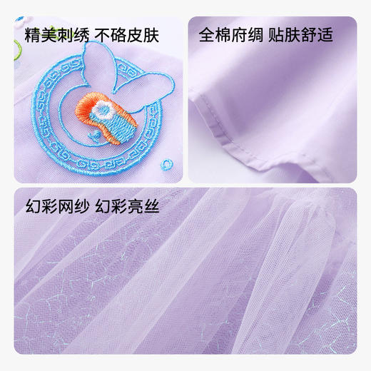 【实体店同款】女童连衣裙夏新款薄款无袖裙子宝宝中国风甜美汉服纱裙安奈儿童装TG323087 商品图2
