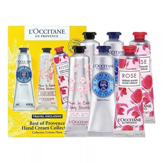 欧舒丹护手霜8支/6支礼盒伴手礼乳木果樱花长效保湿滋润 套装礼盒30ml 商品图11