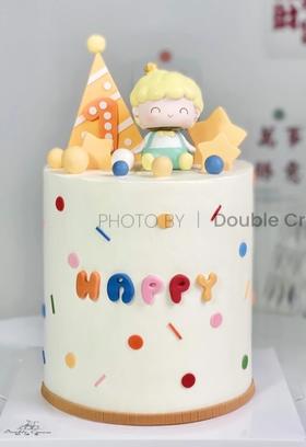 【臻品系列】---半翻糖【萌版小王子加高款】