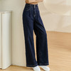 芳外【高腰牛仔裤】2025秋季新款时尚简约百搭直筒休闲裤女2639 商品缩略图6