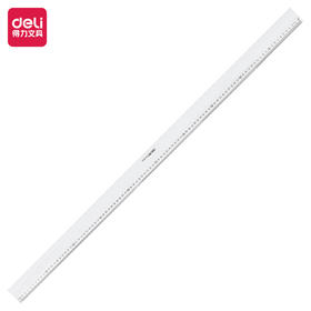 【JL】得力 deli 有机直尺100cm 8200