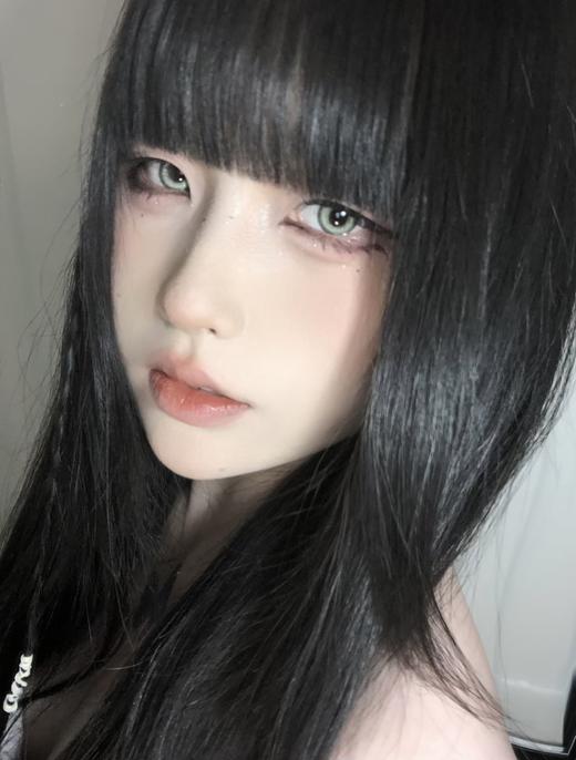 【无售后无赠品】lolilook月抛 青梅煮酒/人鱼沙滩/冰山极光/金色传说 14.2mm 非离子 绿/紫/金棕 商品图7