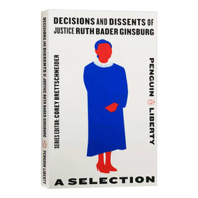 鲁思巴德金斯伯格法官的判决和异议 英文原版 Decisions and Dissents of Justice Ruth Bader Ginsburg 英文版进口原版英语书籍